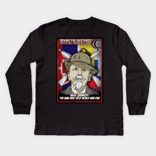 Basil Zaharoff: The Man Who Sold World War One Kids Long Sleeve T-Shirt